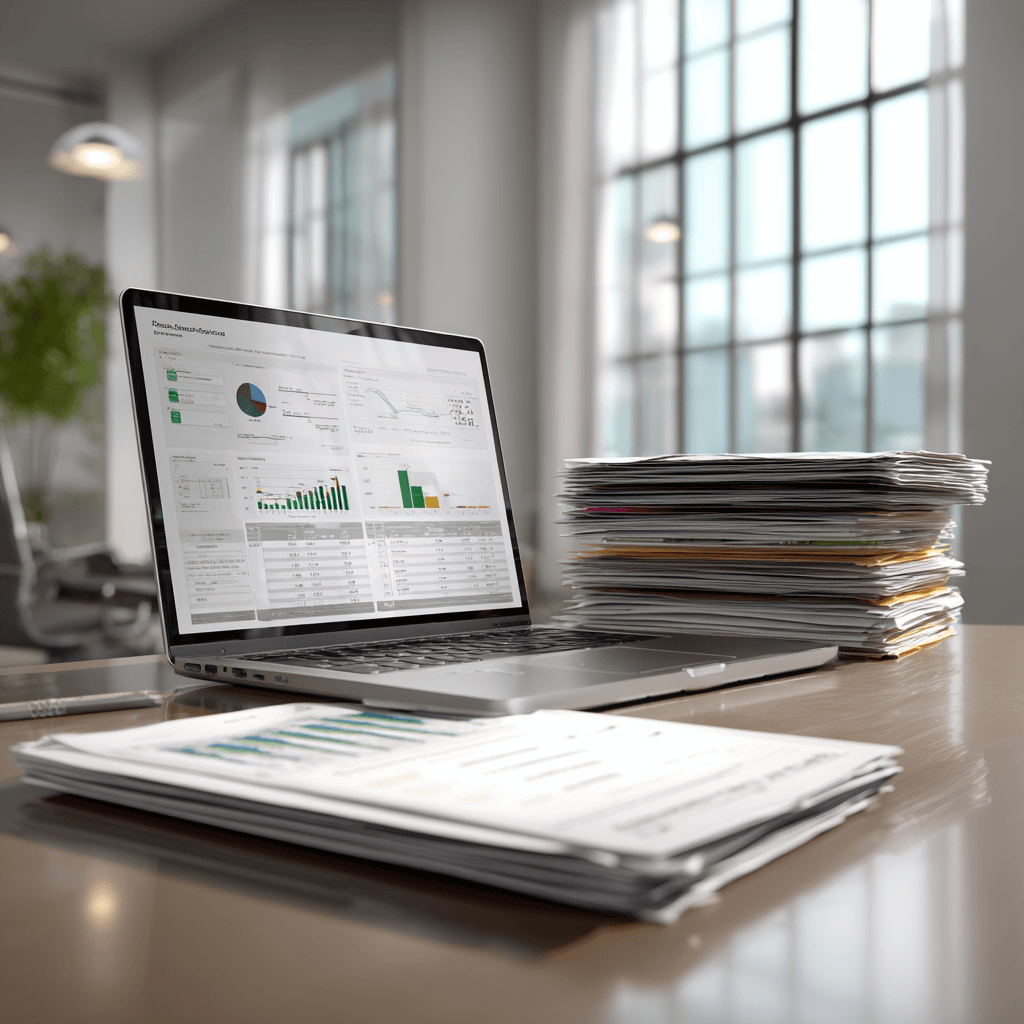 emily.giltner2407 a realistic corporate office desk with a lapt 01fac81b ed98 47e2 a2b7 f0d02189e7af (1)