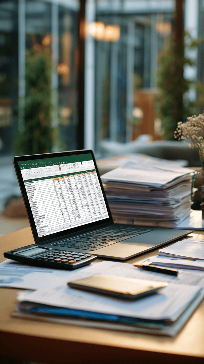 honeyartstudio a laptop with spreadsheets on the screen stack 0ef3a372 843c 4533 af18 e2e78274c0a5 0 (1)