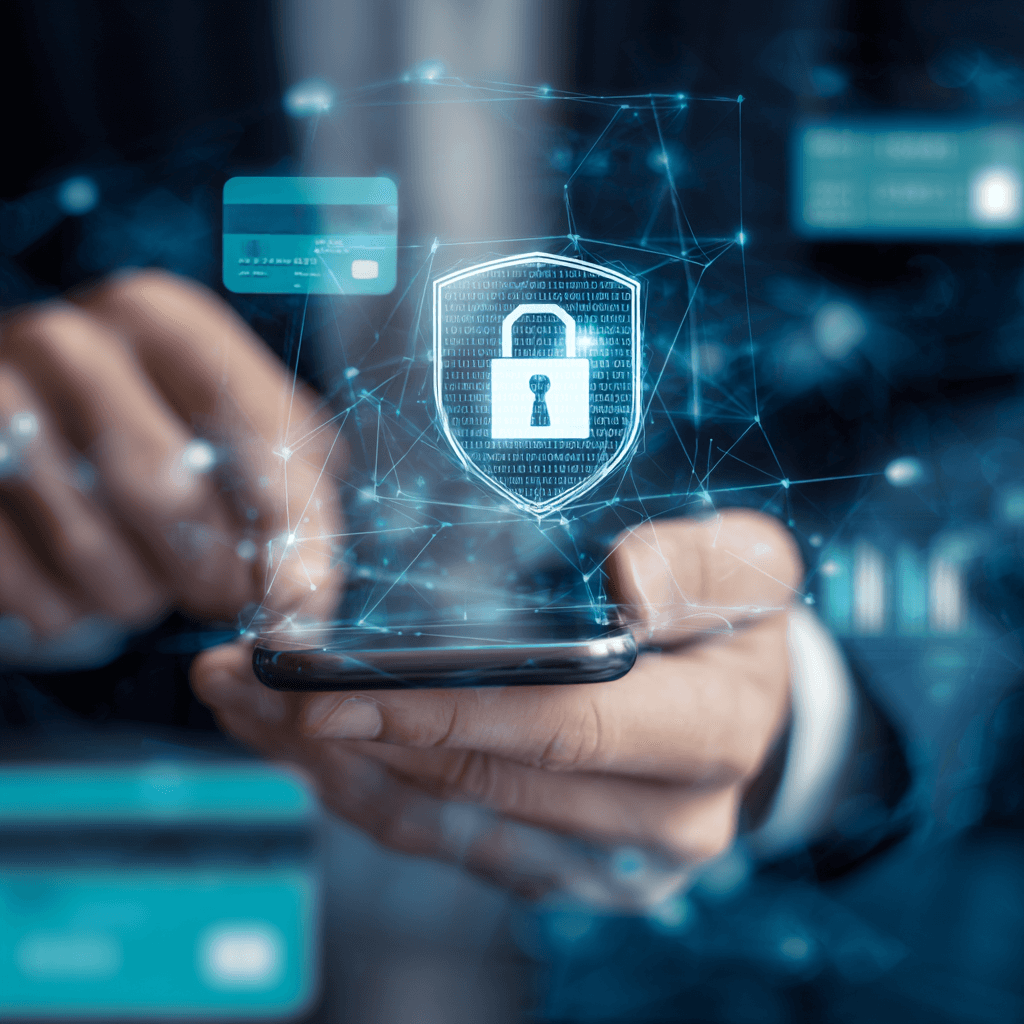 u2446813888 a secure smartphone or tablet with a padlock icon o 144c98c3 a424 4155 9242 d8aad5753f69 (1)